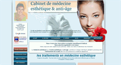 Desktop Screenshot of dr-dropsy-esthetique.fr